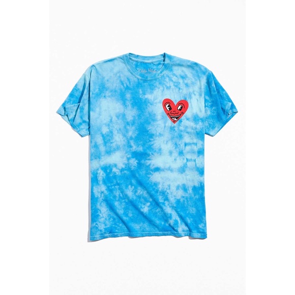NWT Keith Haring Heart Cotton Tee - Picture 2 of 5